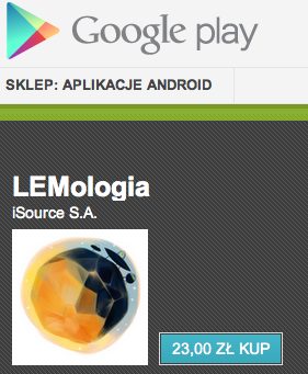 Lemologia w Google Play